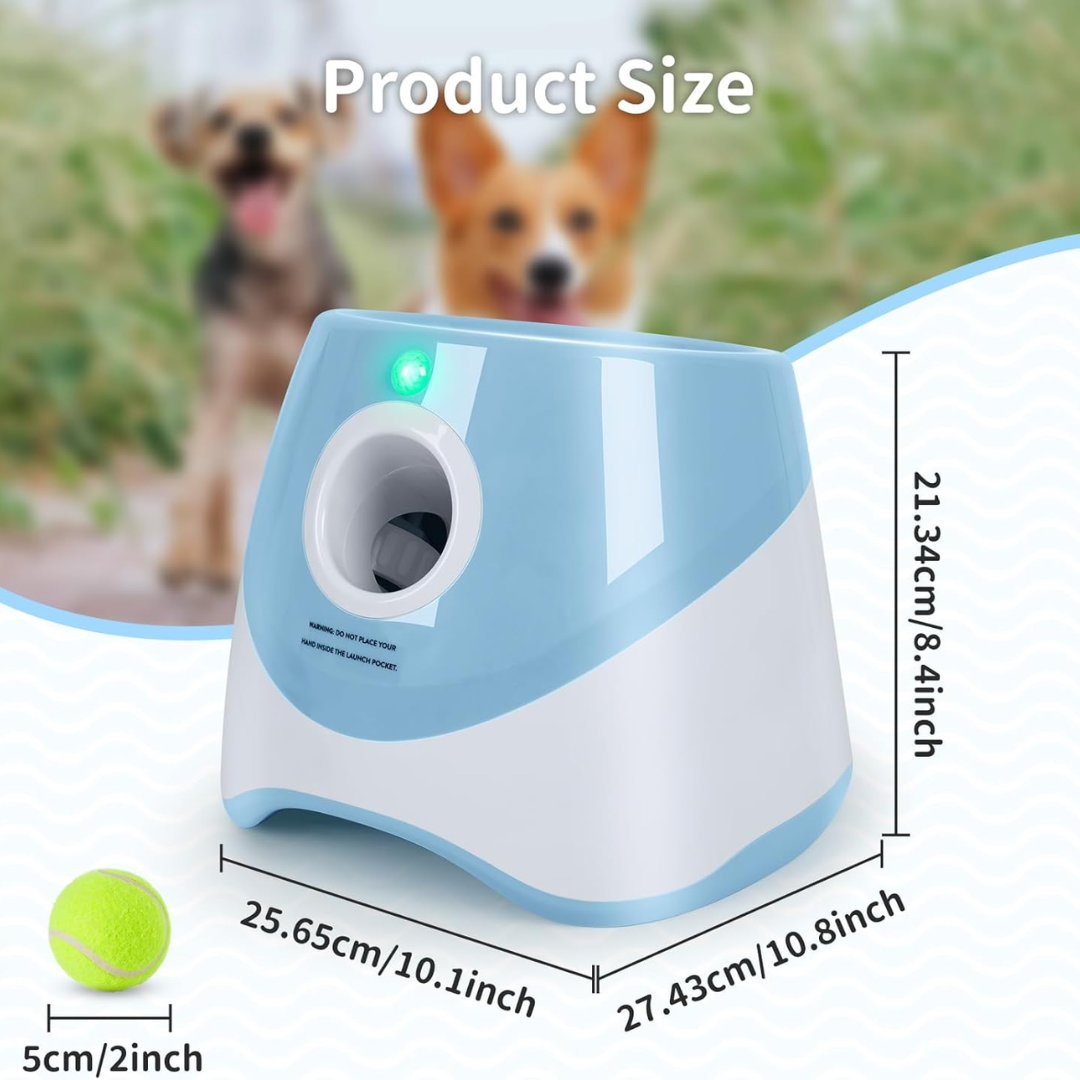 Automatic ball launcher for dogs